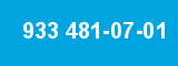 933 481-07-01 933 481-07-01